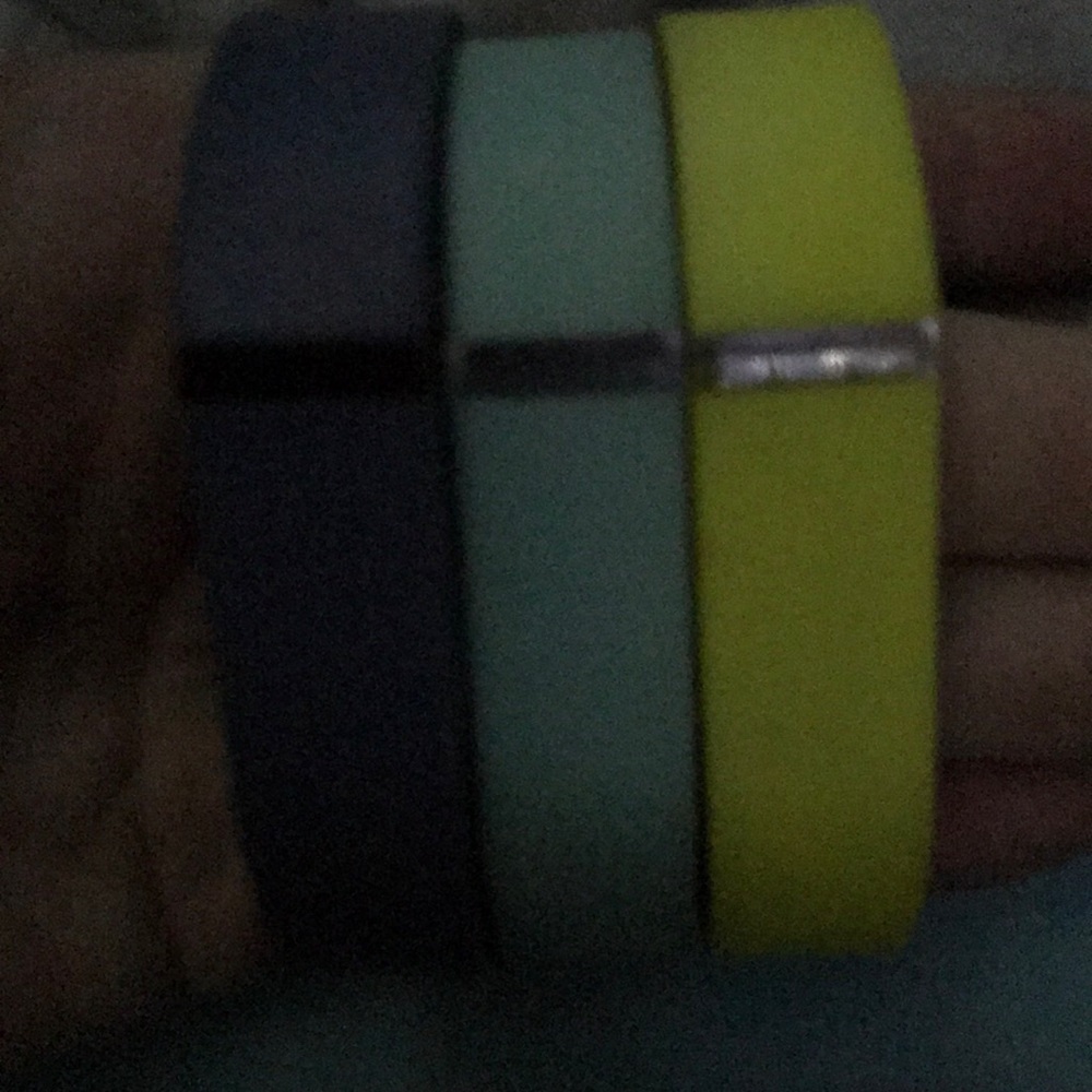 Fit bit flex bands set of 4